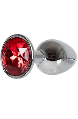 Produktfoto för METAL PLUG SMALL - SILVER/RED