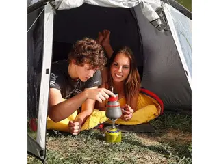 Produktfoto för MEVA Det lättaste campingköket för gaspatroner (ventil eller gängad) HIKER 70 gram 2,4 kW