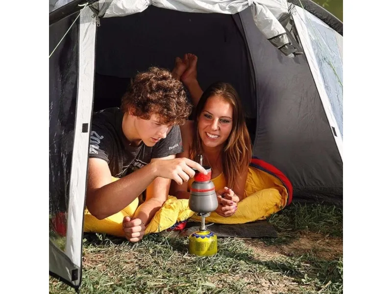 Alternativ bild 0 för MEVA Det lättaste campingköket för gaspatroner (ventil eller gängad) HIKER 70 gram 2,4 kW