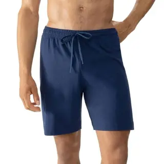 Produktfoto för Mey Solid Night Shorts Mörkblå bomull Medium Herr