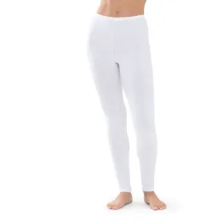 Produktfoto för Mey Superfine Organic Leggings Vit bomull 42 Dam
