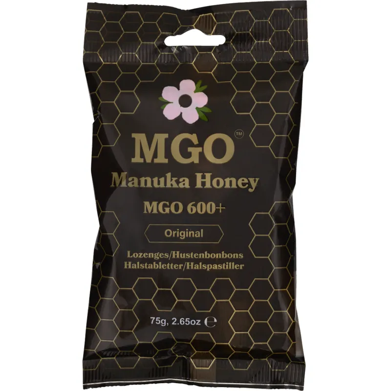 Bild 1 för MGO Halstabletter 75 g