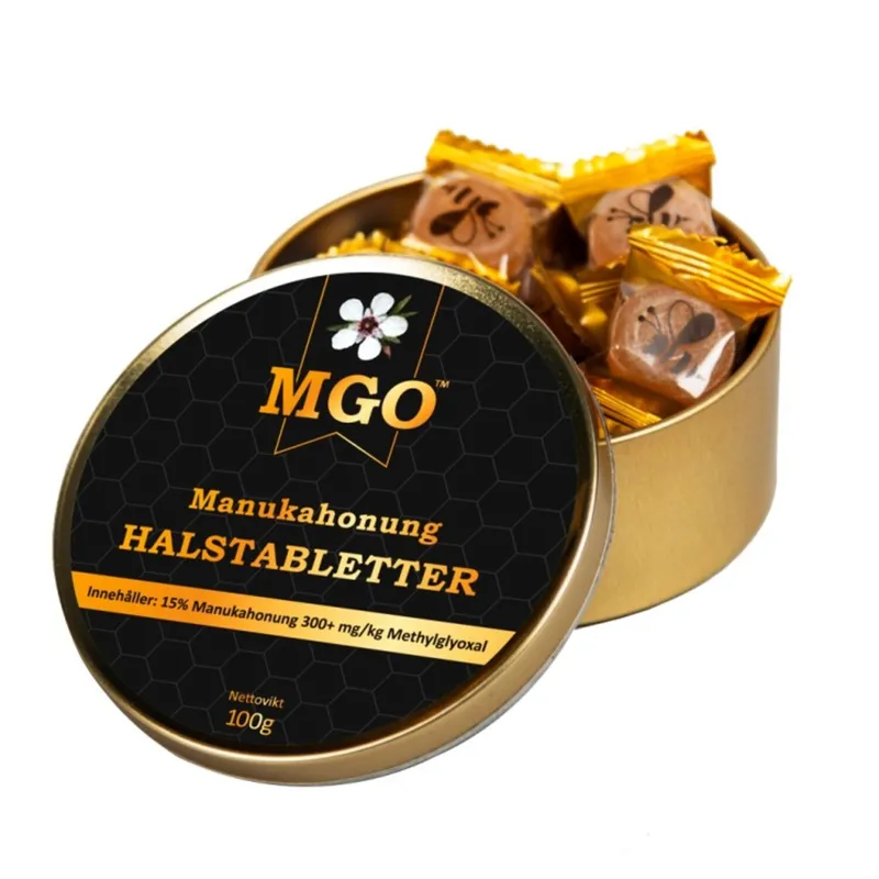 Bild 2 för MGO Halstabletter Manukahonung 19 st