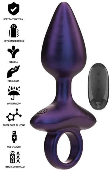 Bild 1 för Michael Vibrating Anal Plug Remote Control Analplugg med vibrator