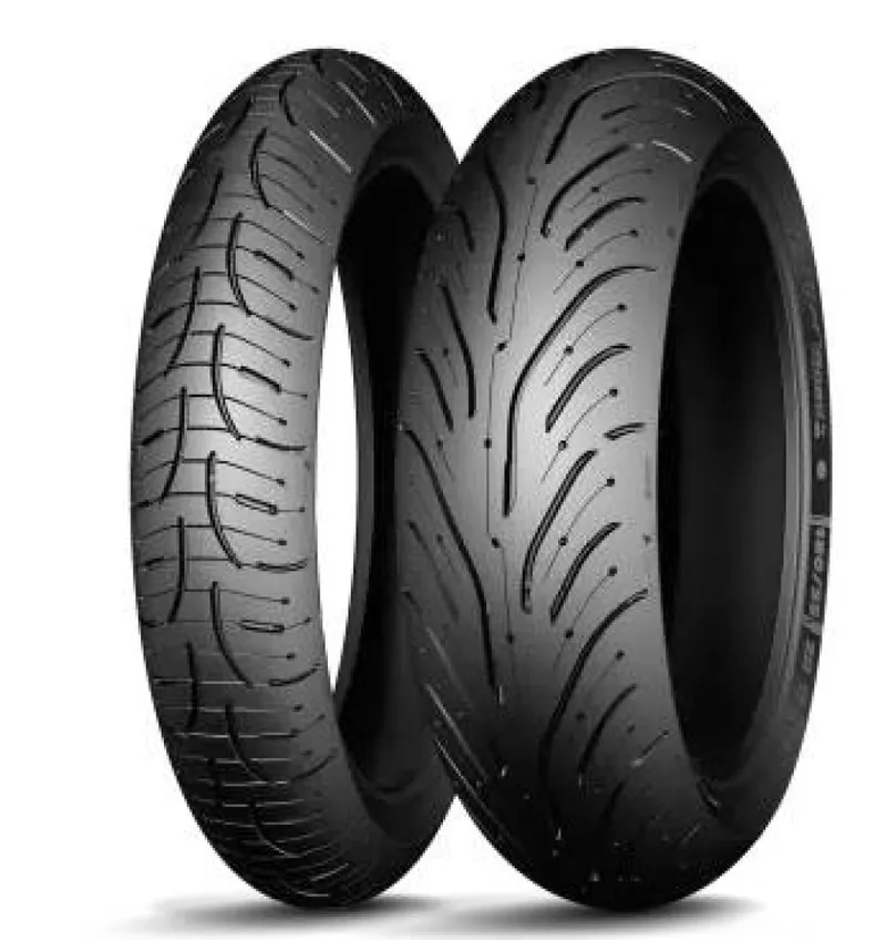 Bild 2 för Michelin Pilot Road 4 GT ( 180/55 ZR17 TL (73W) Bakhjul, M/C )