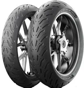 Produktfoto för Michelin Road 6 ( 110/70 ZR17 TL 54W M/C, Framhjul )