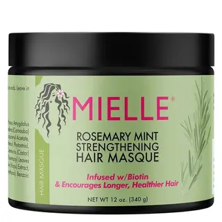 Produktfoto för Mielle Rose Mint Hair Masque 340g