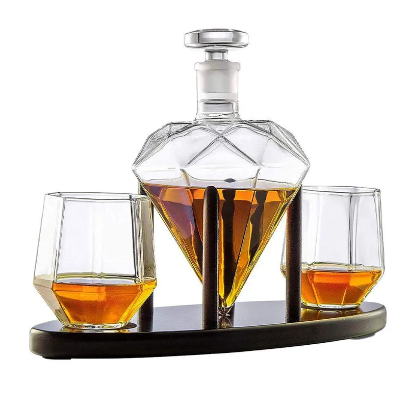 Bild 2 för Mikamax Deluxe Diamond Decanter Set
