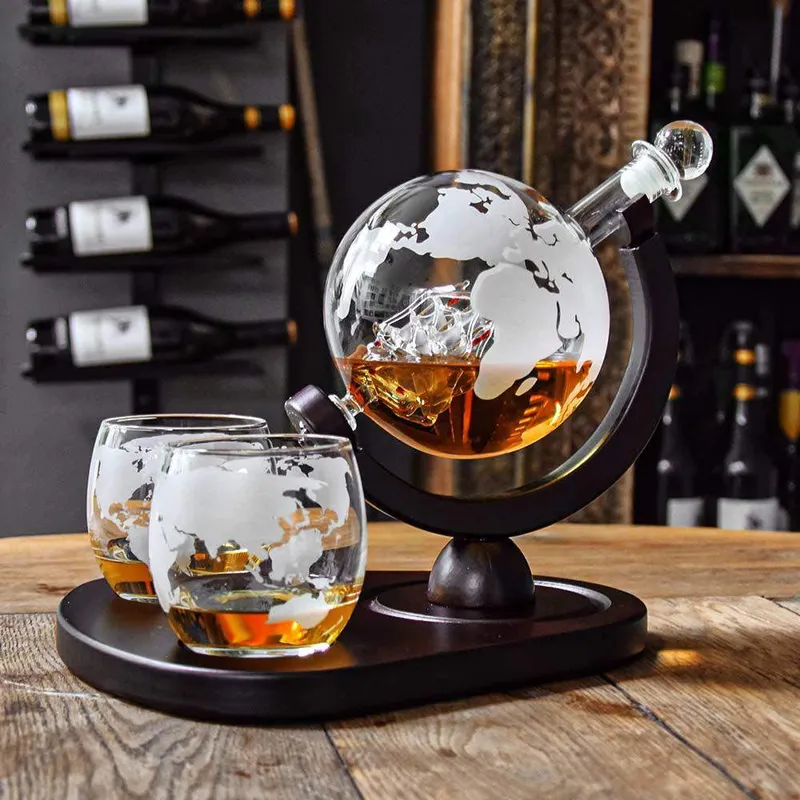 Bild 1 för Mikamax Deluxe Globe Decanter Set