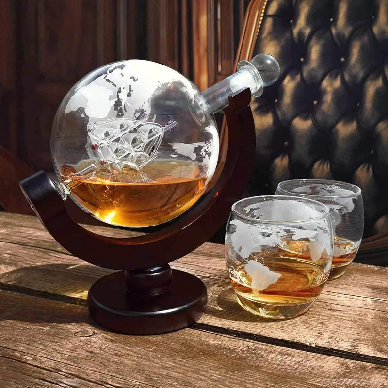 Bild 2 för Mikamax Globe Decanter Set