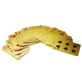 Produktfoto för Mikamax Gold Playing Cards Giftbox