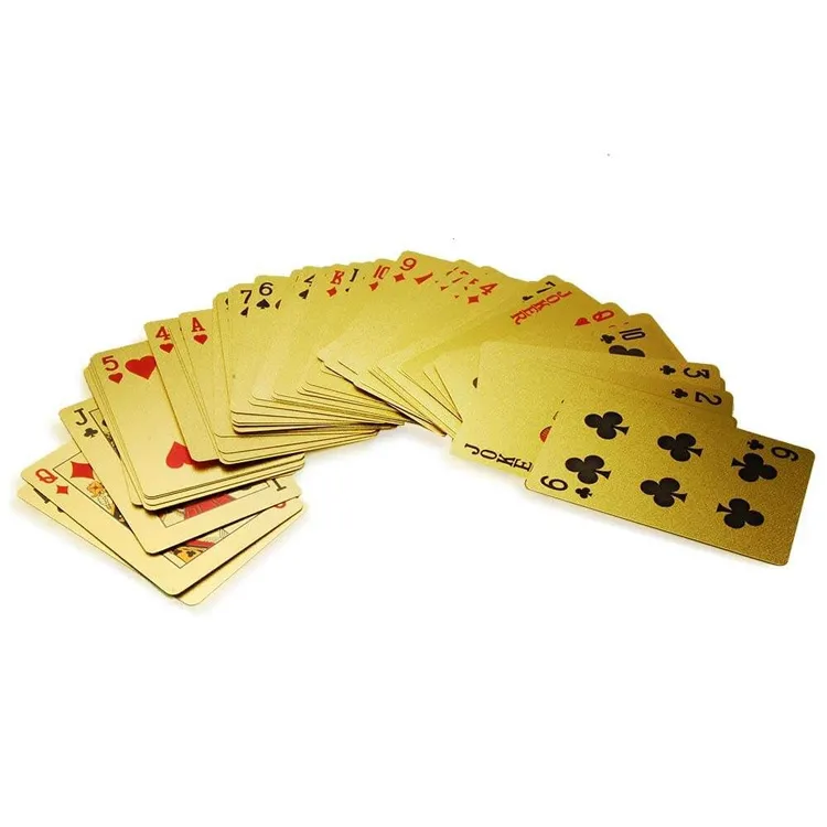 Alternativ bild 0 för Mikamax Gold Playing Cards Giftbox