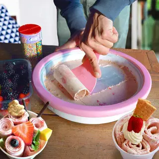 Produktfoto för Mikamax Rolling Ice Cream Grill