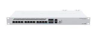 Produktfoto för MikroTik Cloud Router Switch CRS312-4C+8XG-RM - Switch - L3 - Administrerad - 12 x 10 Gigabit Ethernet + 4 x kombo 10 Gigabit SFP+ - rackmonterbar - Växelström 100 - 240 V