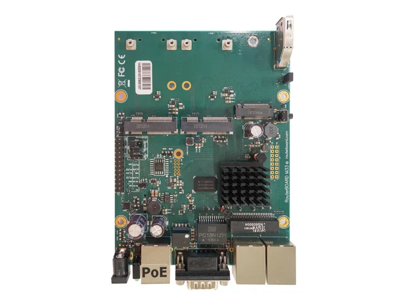 Alternativ bild 0 för Mikrotik RBM33G, SIM-kortplats, Svart, Grön, Grå
