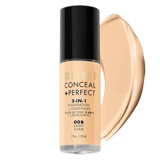 Produktfoto för Milani Conceal & Perfect 2-in-1 foundation Light