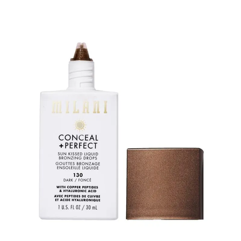 Bild 3 för Milani Conceal + Perfect Sun Kissed Liquid Bronzing Drops Dark 13