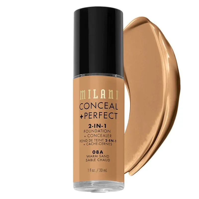 Bild 2 för Milani Cosmetics Conceal + Perfect 2-in-1 Foundation + Concealer