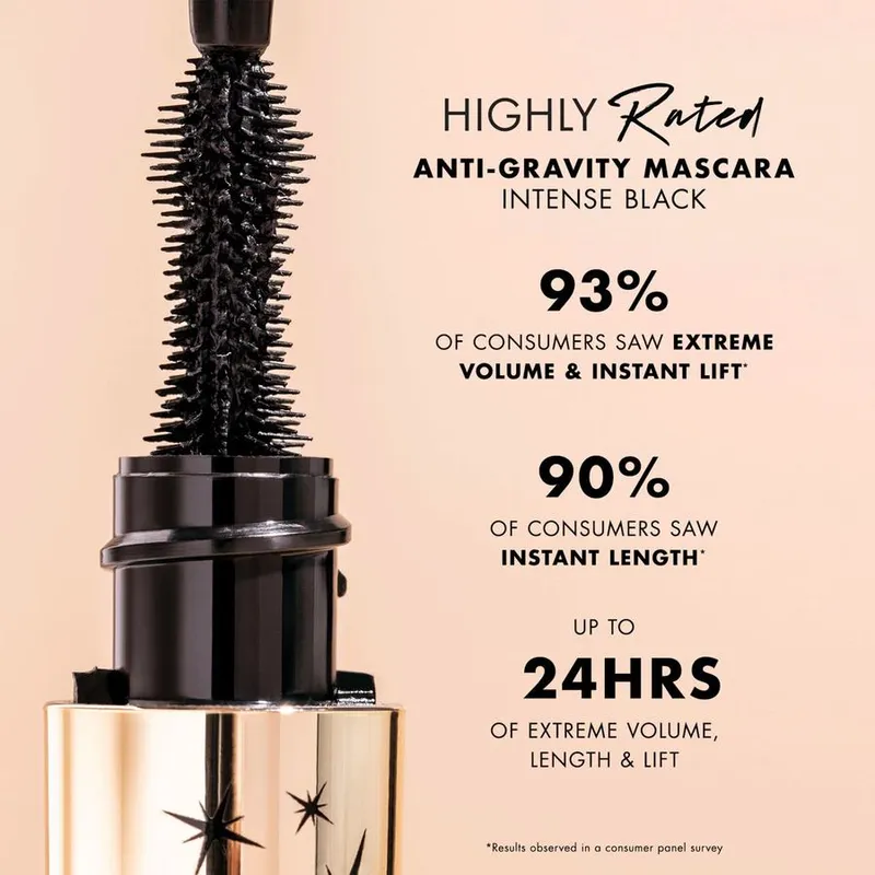 Bild 4 för Milani Highly Rated Anti-Gravity Mascara Black