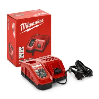 Produktfoto för Milwaukee M12-18 FC - Batteriladdare - 155 Watt (M12, M18) - för Milwaukee M12, M12 BDD-202C