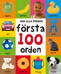 Produktfoto för Min lilla pekbok 100 första orden