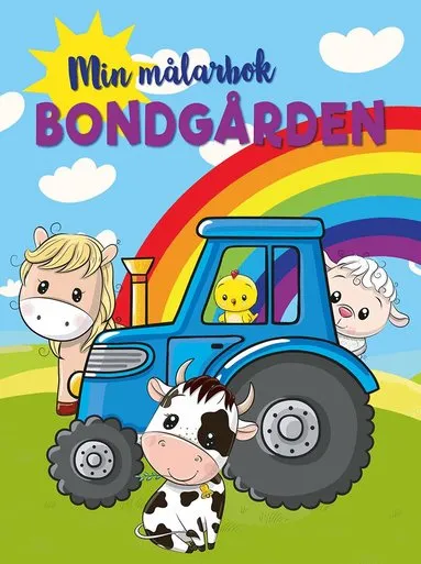 Alternativ bild 0 för Min Målarbok Bondgården