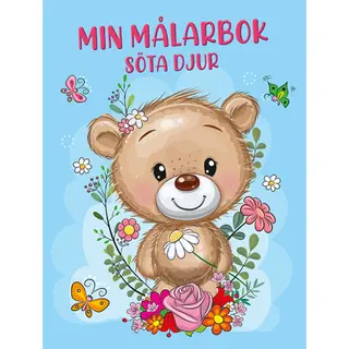 Produktfoto för Min målarbok Söta djur
