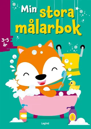 Produktfoto för Min stora målarbok 192 sidor