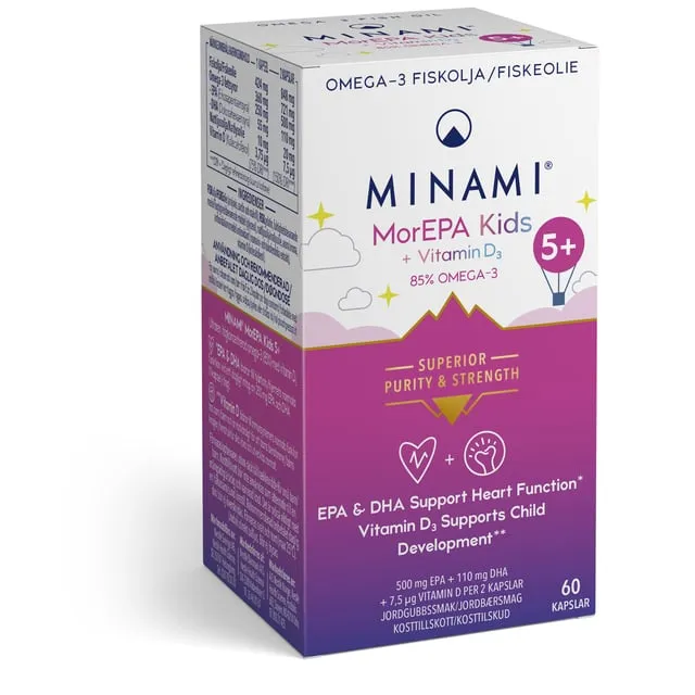 Alternativ bild 0 för MINAMI MorEPA Kids Omega-3 85%