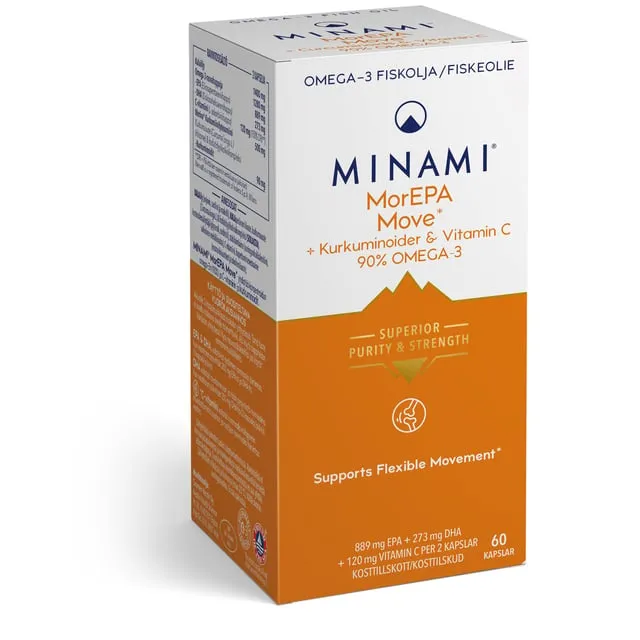 Alternativ bild 0 för MINAMI MorEPA Move Omega-3 90%