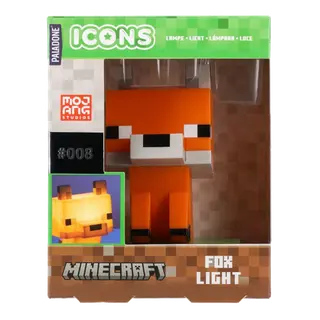 Produktfoto för Minecraft Fox Icon Light