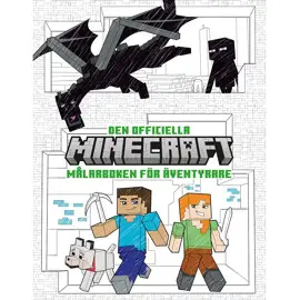 Produktfoto för Minecraft Målarboken för äventyrare