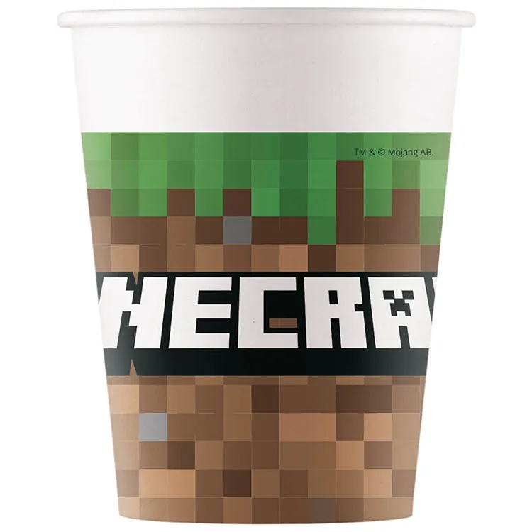 Alternativ bild 0 för Minecraft pappersmugg