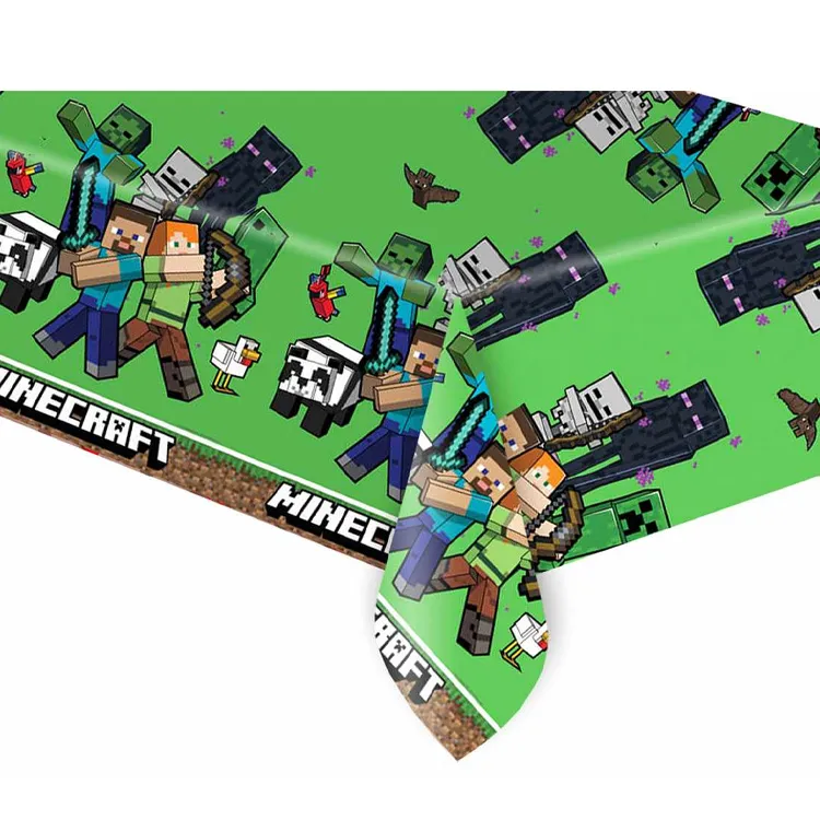 Alternativ bild 0 för Minecraft plastic tablecloth 120x180cm