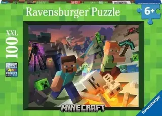 Produktfoto för Minecraft Pussel Monster (100 bitar)