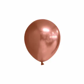 Produktfoto för Mini-ballonger Chrome koppar 100-pack