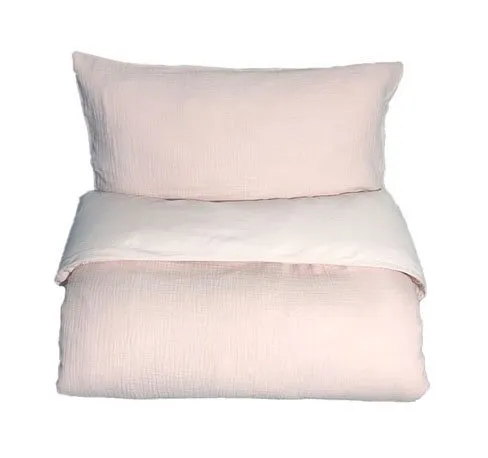 Alternativ bild 0 för Mini Dreams påslakanset spjälsäng, little wave light pink
