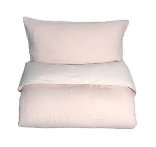 Produktfoto för Mini Dreams påslakanset vagn/vagga, little wave light pink