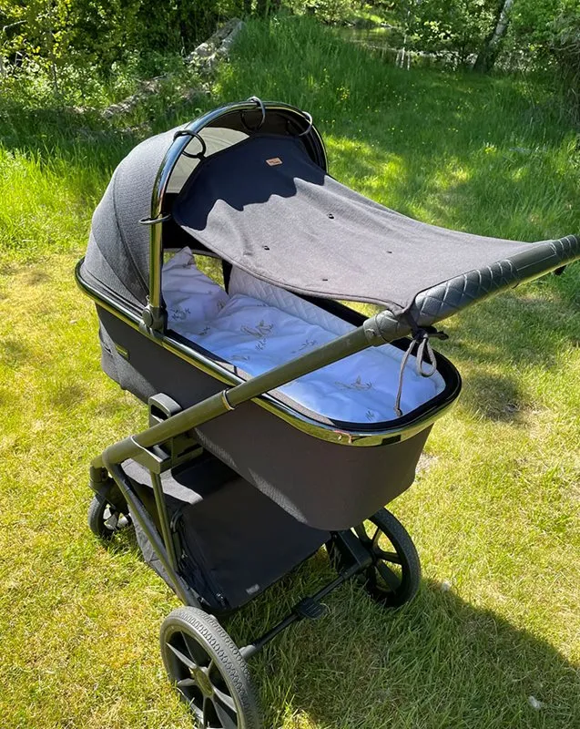 Bild 2 för Mini Dreams solskyddsgardin UV50+, svart