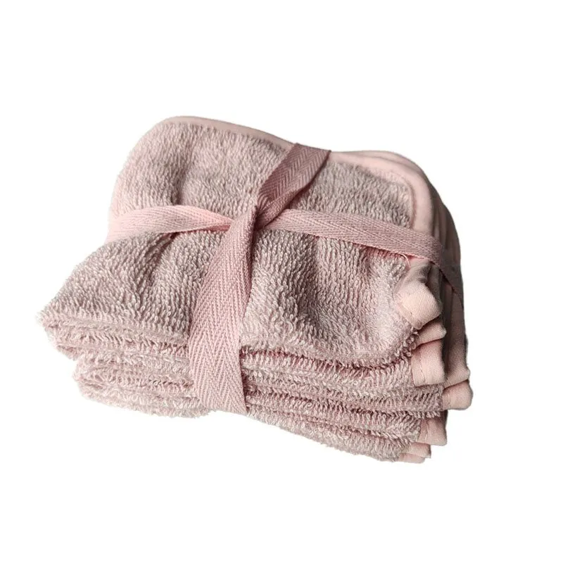 Bild 2 för Mini Dreams tvättlapp 5-pack, rosa