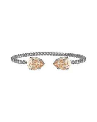 Produktfoto för Mini Drop armband silk rhodium
