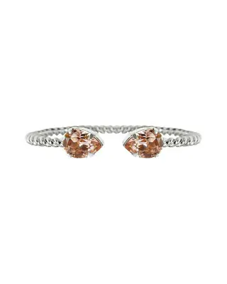 Produktfoto för Mini Drop armband vintage rose rhodium