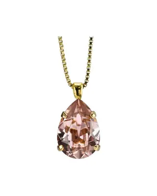 Produktfoto för Mini Drop halsband vintage rose