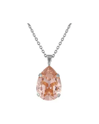 Produktfoto för Mini Drop halsband vintage rose rhodium