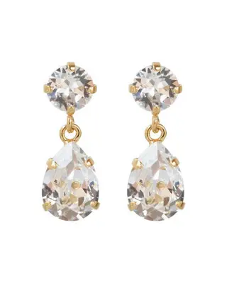 Produktfoto för Mini Drop örhängen crystal