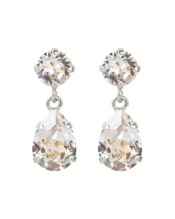 Bild 1 för Mini Drop örhängen crystal rhodium