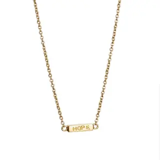 Produktfoto för Mini Me Hope Halsband Guld 42-45 cm