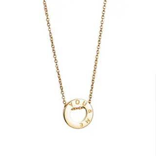 Produktfoto för Mini Me You & Me Halsband Guld 42-45 cm