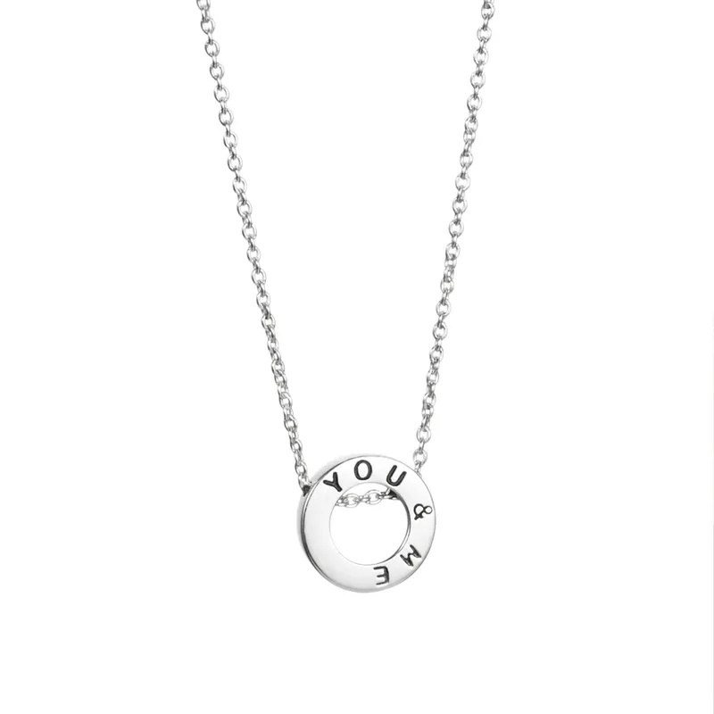 Alternativ bild 0 för Mini Me You & Me Halsband Silver 42-45 cm