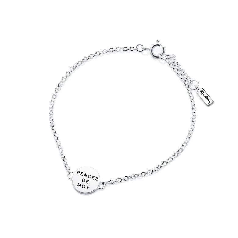 Alternativ bild 0 för Mini Pencez De Moy Armband Silver 17-19 cm